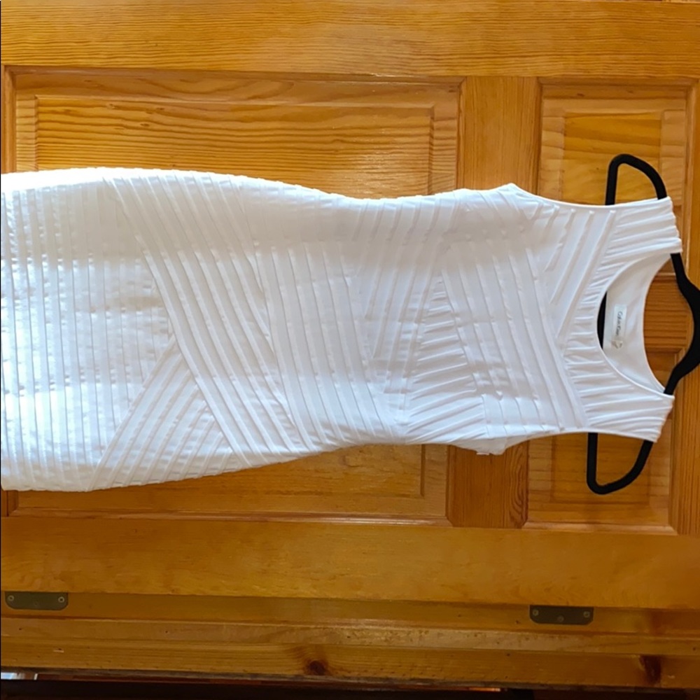 Calvin Klein White Dress